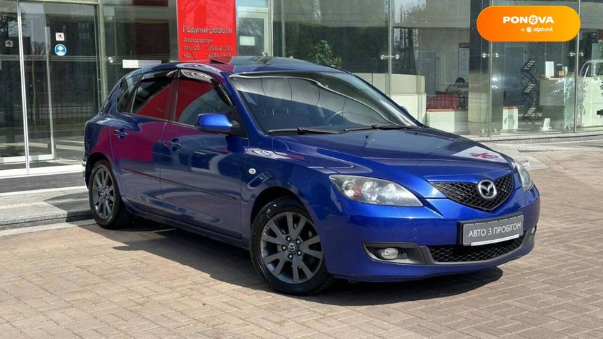 Mazda 3, 2006, Газ пропан-бутан / Бензин, 1.6 л., 153 тыс. км, Хетчбек, Синий, Киев 36224 фото