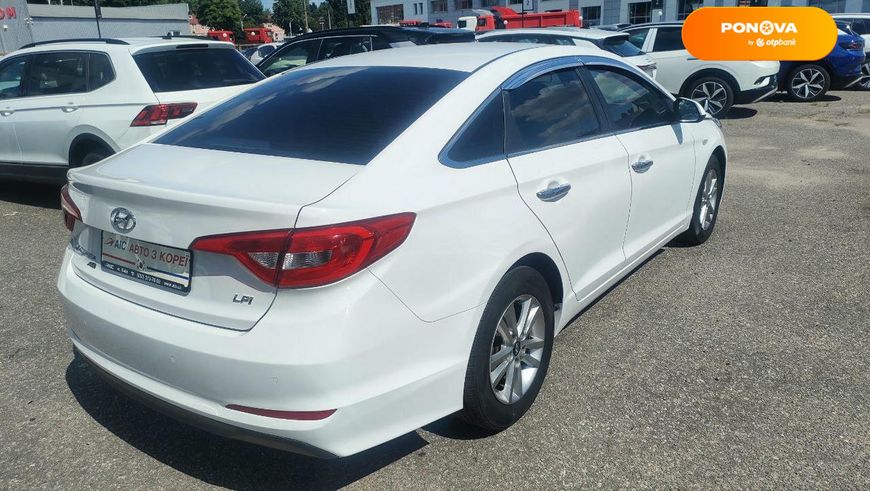 Hyundai Sonata, 2016, Газ, 2 л., 404 тис. км, Седан, Білий, Київ 102580 фото