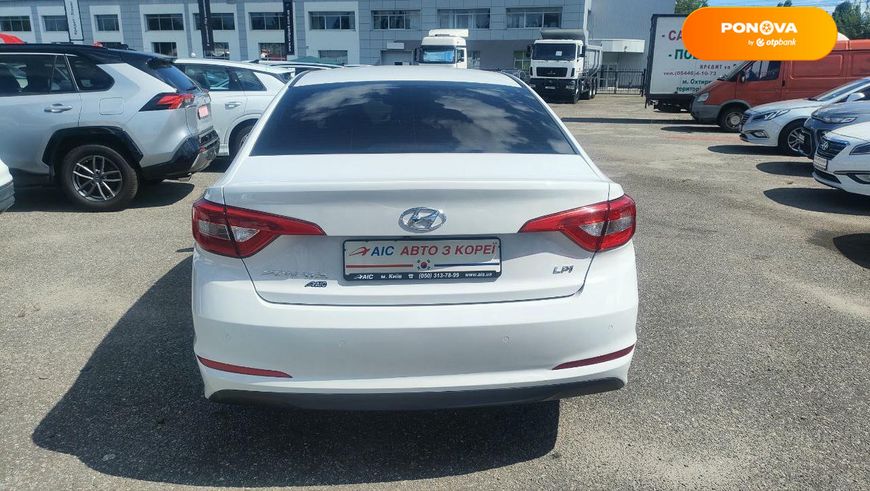 Hyundai Sonata, 2016, Газ, 2 л., 404 тис. км, Седан, Білий, Київ 102580 фото