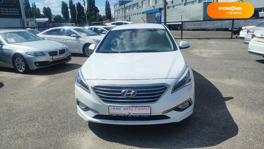 Hyundai Sonata, 2016, Газ, 2 л., 404 тис. км, Седан, Білий, Київ 102580 фото