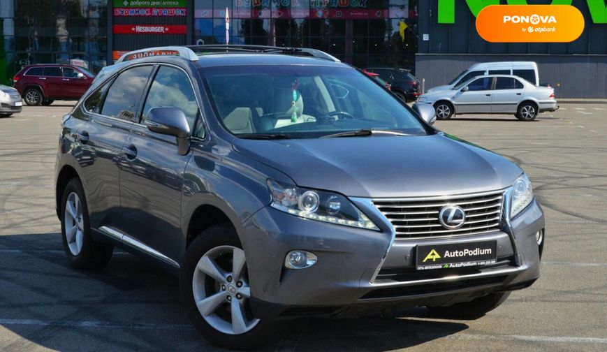 Lexus RX, 2012, Бензин, 3.46 л., 153 тис. км, Позашляховик / Кросовер, Сірий, Київ 110907 фото