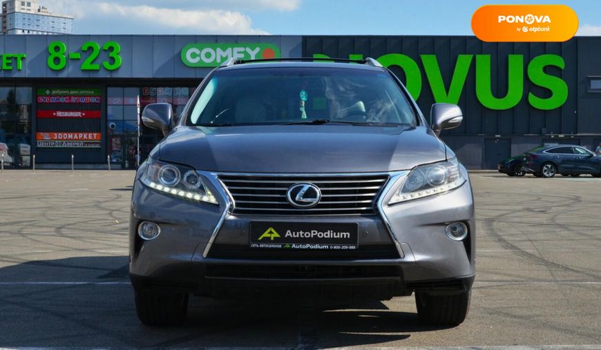 Lexus RX, 2012, Бензин, 3.46 л., 153 тис. км, Позашляховик / Кросовер, Сірий, Київ 110907 фото