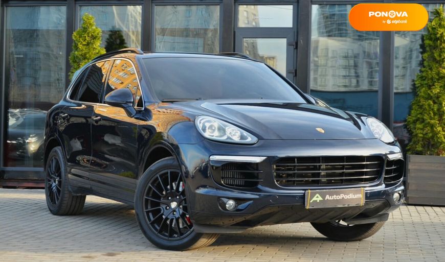 Porsche Cayenne, 2015, Бензин, 3.6 л., 165 тис. км, Позашляховик / Кросовер, Синій, Київ 102327 фото