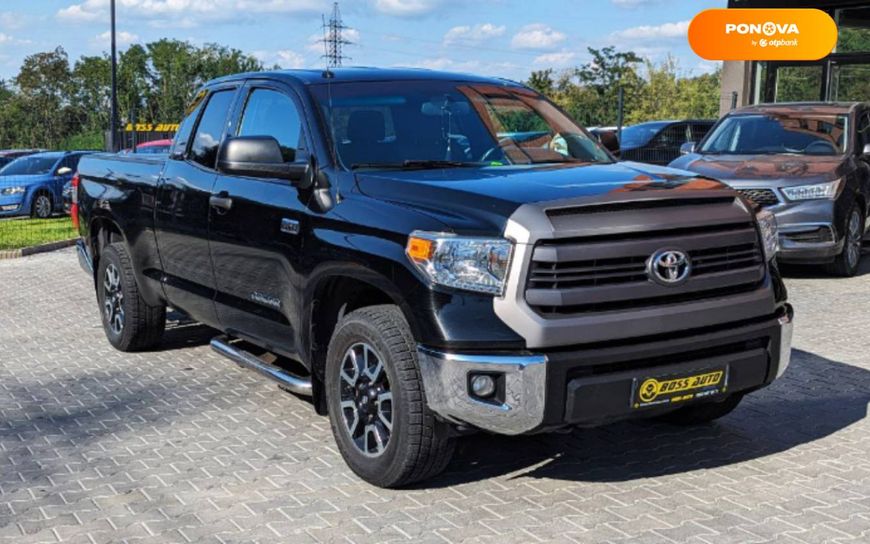 Toyota Tundra, 2015, Газ пропан-бутан / Бензин, 5.66 л., 141 тис. км, Пікап, Чорний, Чернівці 42876 фото