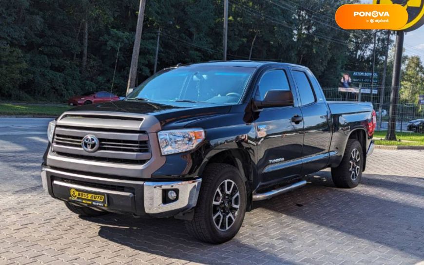 Toyota Tundra, 2015, Газ пропан-бутан / Бензин, 5.66 л., 141 тис. км, Пікап, Чорний, Чернівці 42876 фото