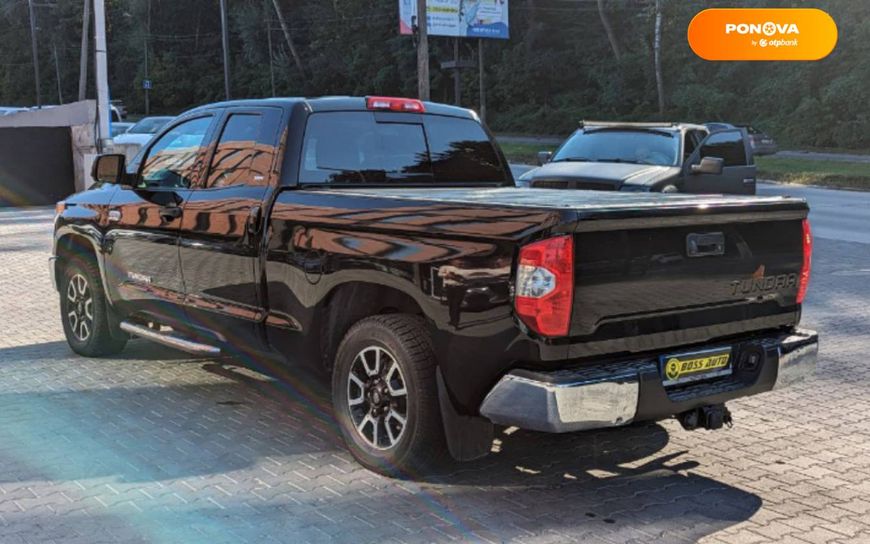 Toyota Tundra, 2015, Газ пропан-бутан / Бензин, 5.66 л., 141 тис. км, Пікап, Чорний, Чернівці 42876 фото