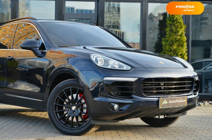 Porsche Cayenne, 2015, Бензин, 3.6 л., 165 тис. км, Позашляховик / Кросовер, Синій, Київ 102327 фото