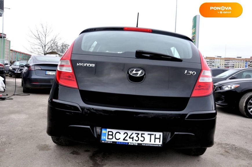 Hyundai i30, 2011, Бензин, 1.4 л., 157 тис. км, Хетчбек, Чорний, Львів 15145 фото