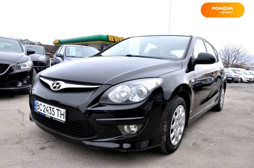 Hyundai i30, 2011, Бензин, 1.4 л., 157 тис. км, Хетчбек, Чорний, Львів 15145 фото