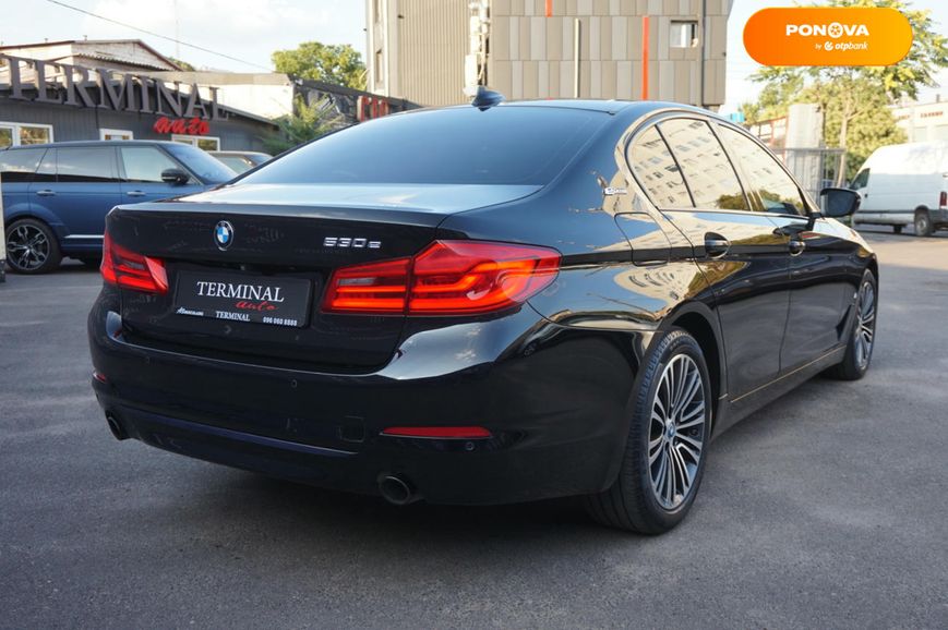 BMW 5 Series, 2018, Гибрид (HEV), 2 л., 73 тыс. км, Седан, Чорный, Одесса 111088 фото