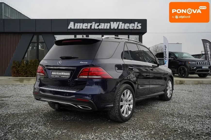 Mercedes-Benz GLE-Class, 2016 р., Дизель, 76 тис. км, Позашляховик / Кросовер, Синій, Чернівці AT-10402233 фото