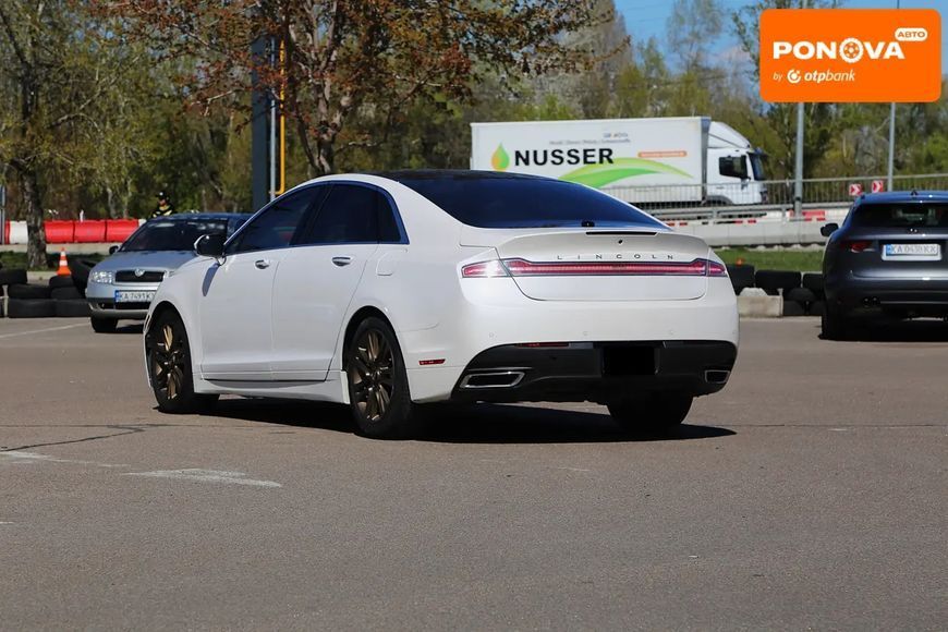 Lincoln MKZ, 2014 р., Бензин, 160 тис. км, Седан, Білий, Київ AT-10415897 фото