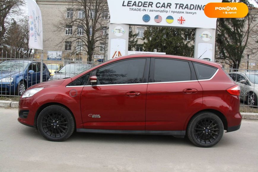 Ford C-Max, 2014, Гібрид (HEV), 203 тис. км, Мінівен, Червоний, Харків 33472 фото
