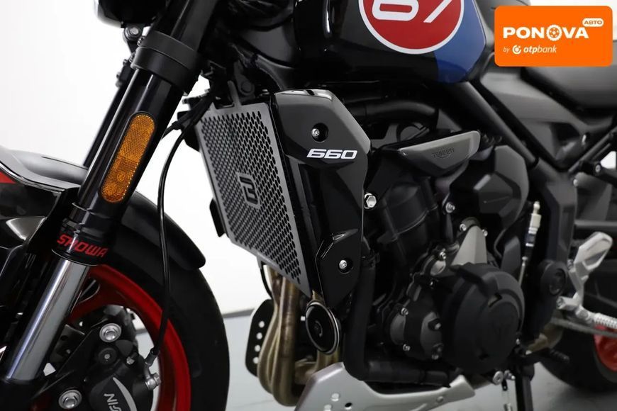 Triumph Trident 660, 2025 р., Бензин, 2 тис. км, Мотоцикл Без обтікачів (Naked bike), Чорний, Гнівань AT-10423639 фото