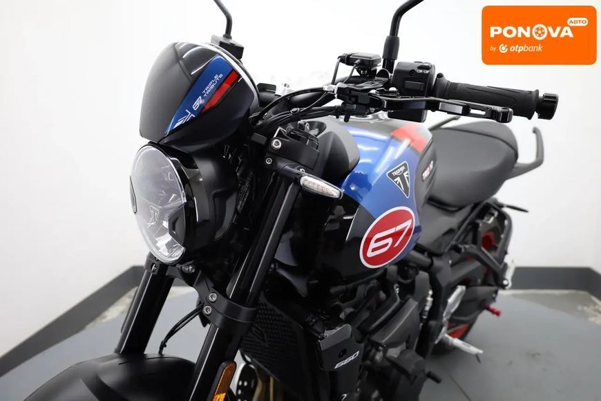 Triumph Trident 660, 2025 р., Бензин, 2 тис. км, Мотоцикл Без обтікачів (Naked bike), Чорний, Гнівань AT-10423639 фото
