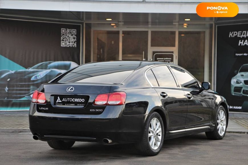 Lexus GS, 2006, Бензин, 3 л., 232 тис. км, Седан, Чорний, Харків 5861 фото