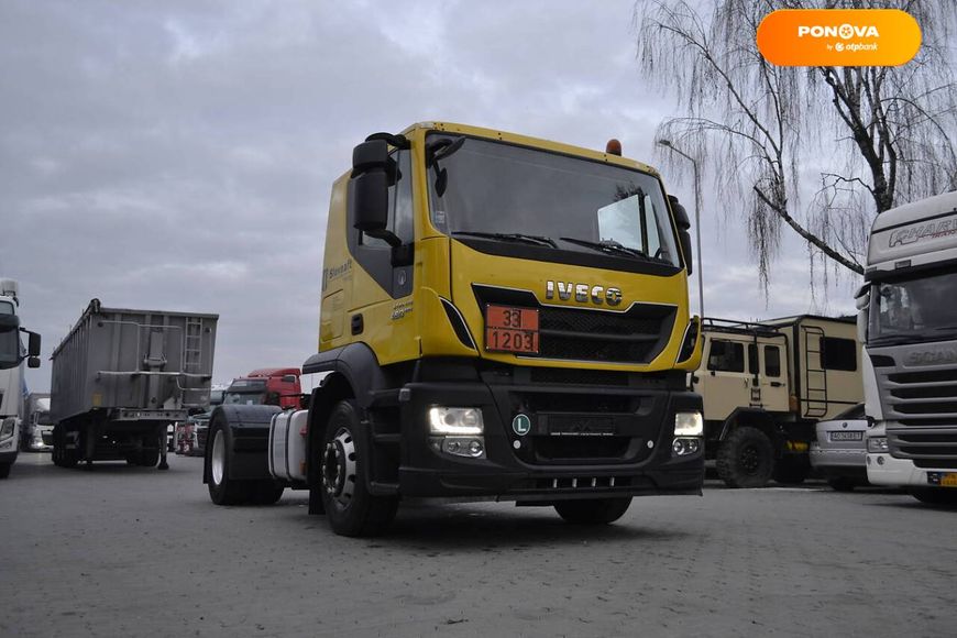 Iveco Stralis, 2014, Дизель, 10.5 л., 976 тис. км, Тягач, Жовтий, Хуст 40904 фото