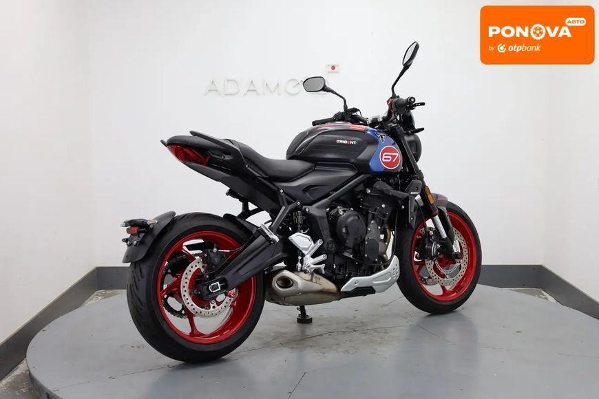 Triumph Trident 660, 2025 р., Бензин, 2 тис. км, Мотоцикл Без обтікачів (Naked bike), Чорний, Гнівань AT-10423639 фото