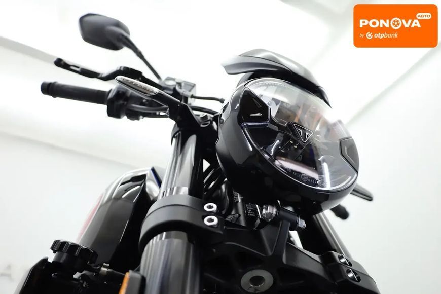 Triumph Trident 660, 2025 р., Бензин, 2 тис. км, Мотоцикл Без обтікачів (Naked bike), Чорний, Гнівань AT-10423639 фото