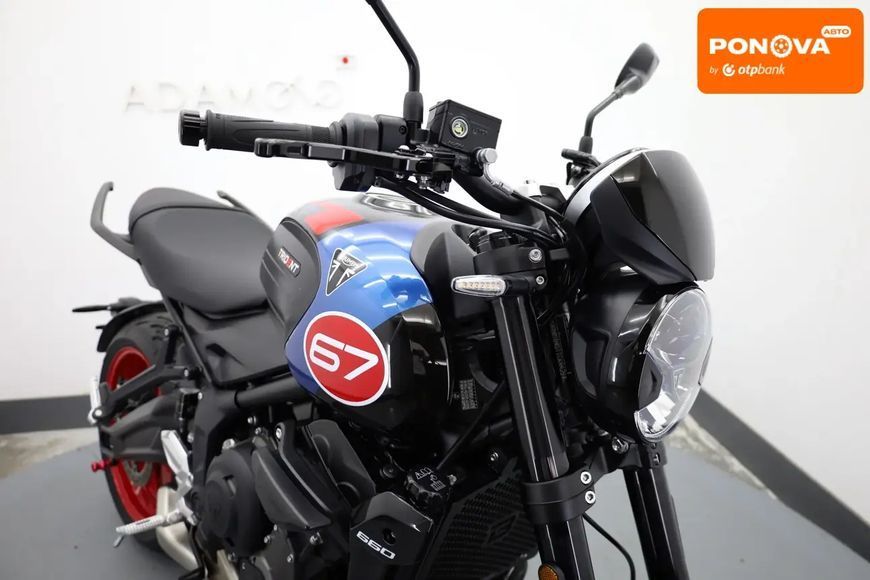 Triumph Trident 660, 2025 р., Бензин, 2 тис. км, Мотоцикл Без обтікачів (Naked bike), Чорний, Гнівань AT-10423639 фото