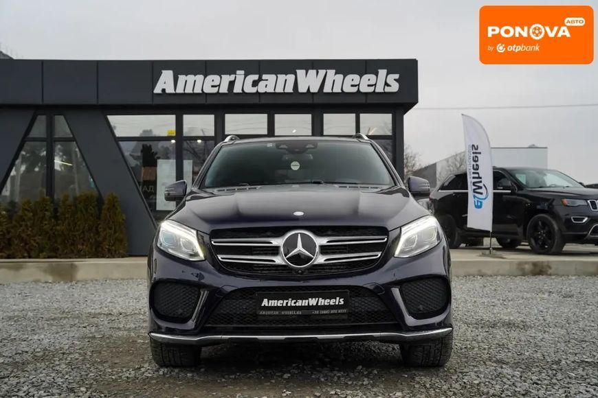Mercedes-Benz GLE-Class, 2016 р., Дизель, 76 тис. км, Позашляховик / Кросовер, Синій, Чернівці AT-10402233 фото
