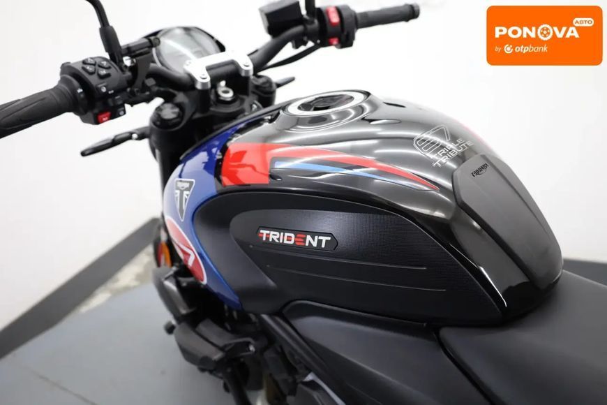 Triumph Trident 660, 2025 р., Бензин, 2 тис. км, Мотоцикл Без обтікачів (Naked bike), Чорний, Гнівань AT-10423639 фото