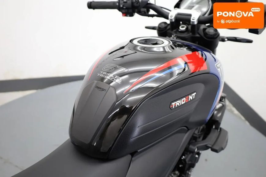 Triumph Trident 660, 2025 р., Бензин, 2 тис. км, Мотоцикл Без обтікачів (Naked bike), Чорний, Гнівань AT-10423639 фото