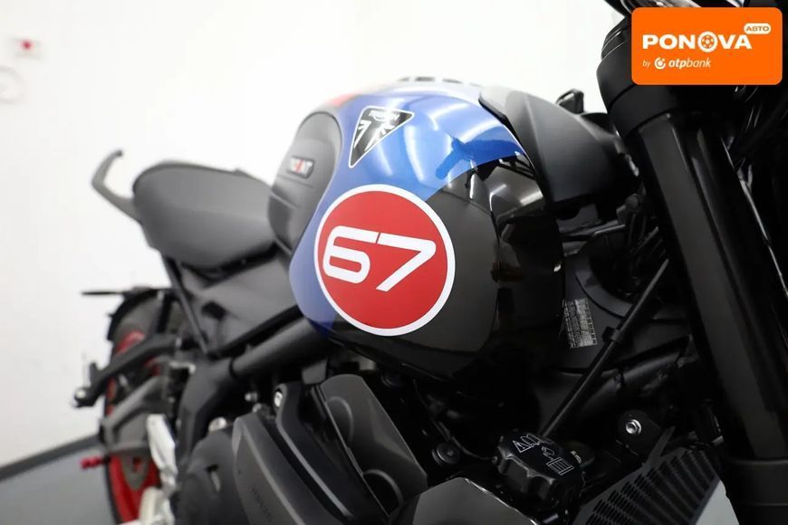 Triumph Trident 660, 2025 р., Бензин, 2 тис. км, Мотоцикл Без обтікачів (Naked bike), Чорний, Гнівань AT-10423639 фото