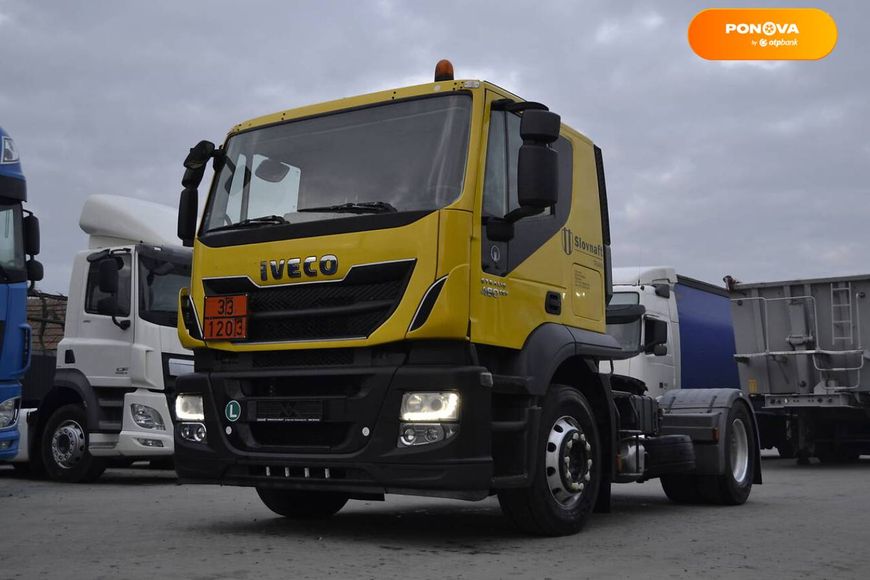 Iveco Stralis, 2014, Дизель, 10.5 л., 976 тис. км, Тягач, Жовтий, Хуст 40904 фото