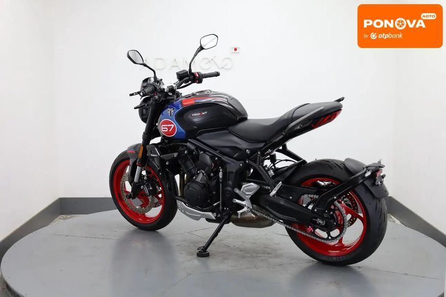 Triumph Trident 660, 2025 р., Бензин, 2 тис. км, Мотоцикл Без обтікачів (Naked bike), Чорний, Гнівань AT-10423639 фото