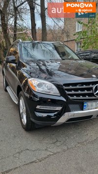 Mercedes-Benz M-Class, 2015, Бензин, 147 тис. км, Позашляховик / Кросовер, Чорний, Київ Cars-Pr-273302 фото