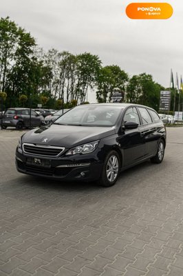 Peugeot 308, 2017, Дизель, 1.6 л., 198 тис. км, Універсал, Чорний, Львів 44153 фото