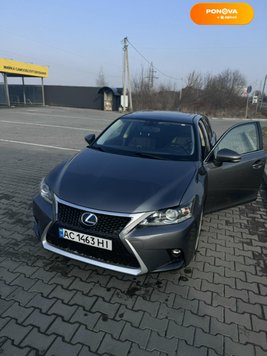 Lexus CT, 2014, Гібрид (HEV), 1.8 л., 107 тис. км, Хетчбек, Сірий, Луцьк Cars-Pr-243425 фото