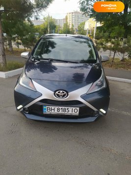 Toyota Aygo, 2014, Бензин, 1 л., 96 тис. км, Хетчбек, Синій, Одеса Cars-Pr-176696 фото