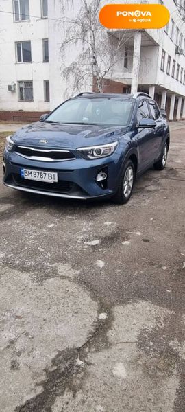 Kia Stonic, 2018, Бензин, 1.37 л., 128 тыс. км, Внедорожник / Кроссовер, Синий, Киев Cars-Pr-58836 фото