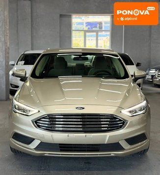 Ford Fusion, 2017 р., Бензин, 147 тис. км, Седан, Бежевий, Кам'янське (Дніпродзержинськ) AT-10423816 фото