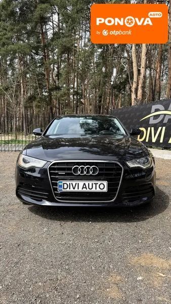 Audi A6, 2013 р., Бензин, 197 тис. км, Седан, Чорний, Київ AT-10415644 фото