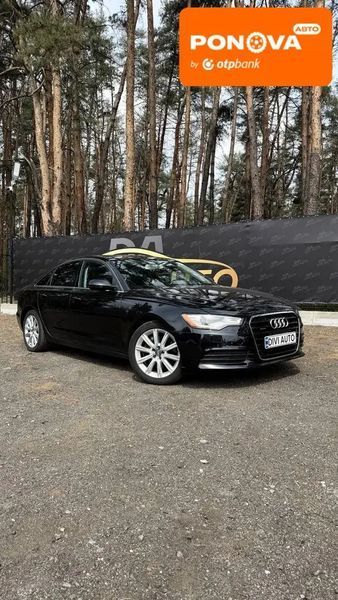 Audi A6, 2013 р., Бензин, 197 тис. км, Седан, Чорний, Київ AT-10415644 фото