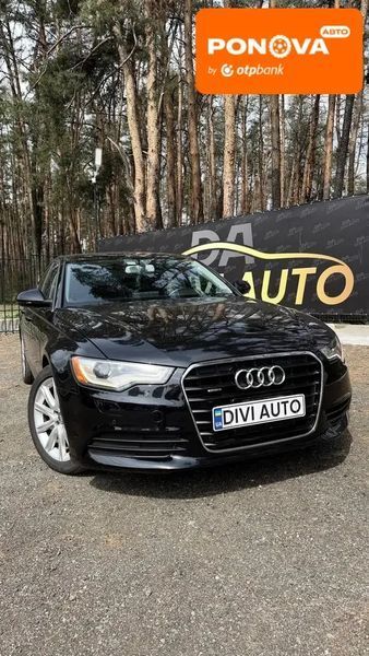 Audi A6, 2013 р., Бензин, 197 тис. км, Седан, Чорний, Київ AT-10415644 фото