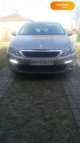 Peugeot 308, 2015, Дизель, 1.6 л., 194 тыс. км, Хетчбек, Серый, Липова Долина Cars-Pr-60721 фото