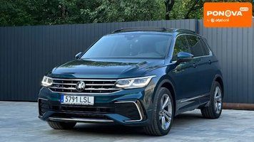 Volkswagen Tiguan, 2021 р., Дизель, 185 тис. км, Позашляховик / Кросовер, Синій, Самбір AT-10421744 фото