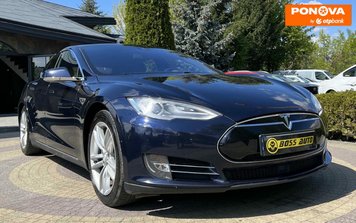 Tesla Model S, 2015, Електро, 127 тис. км, Ліфтбек, Синій, Львів 278706 фото