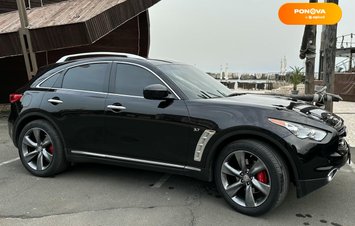 Infiniti QX70, 2015, Бензин, 3.7 л., 150 тис. км, Позашляховик / Кросовер, Чорний, Одеса Cars-Pr-246767 фото