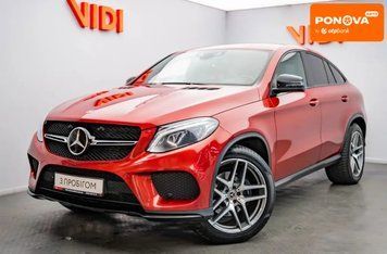 Mercedes-Benz GLE-Class Coupe, 2017 р., Дизель, 208 тис. км, Позашляховик / Кросовер, Червоний, Київ AT-10421592 фото
