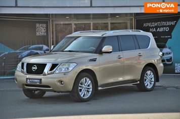 Nissan Patrol, 2011, Газ пропан-бутан / Бензин, 5.6 л., 122 тис. км, Позашляховик / Кросовер, Бежевий, Харків 12952 фото