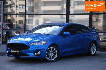 Ford Fusion, 2019 р., Гібрид (HEV), 138 тис. км, Седан, Синій, Харків AT-10411550 фото