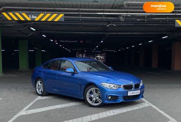 BMW 4 Series, 2016, Бензин, 2 л., 128 тис. км, Купе, Синій, Київ 100143 фото