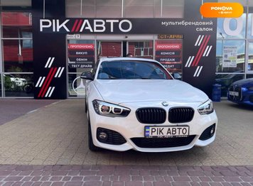 BMW 1 Series, 2017, Дизель, 2 л., 51 тыс. км, Хетчбек, Белый, Львов 106871 фото