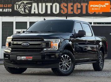 Ford F-150, 2019 р., Бензин, 154 тис. км, Пікап, Чорний, Харків AT-10427400 фото