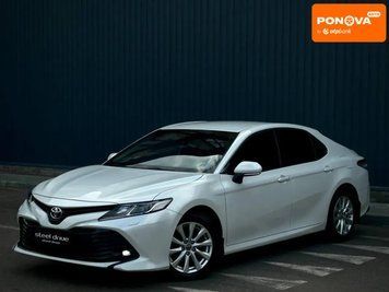 Toyota Camry, 2019 р., Бензин, 89 тис. км, Седан, Білий, Миколаїв AT-10415744 фото